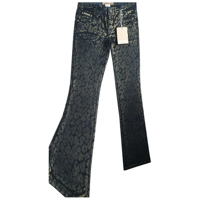 Pre-owned Galliano Black Cotton Jeans