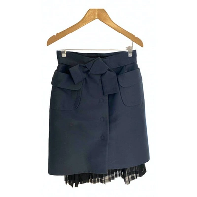 Pre-owned Marc Jacobs Mid-length Skirt In Navy