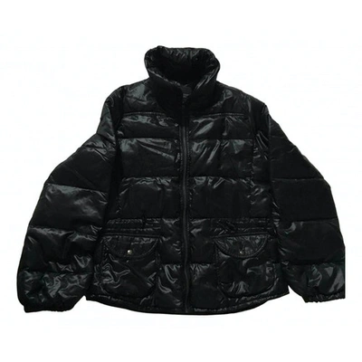 Pre-owned Max Mara Peacoat In Black