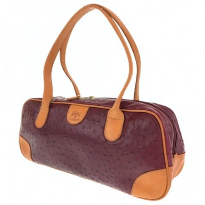 Pre-owned Il Bisonte Leather Handbag