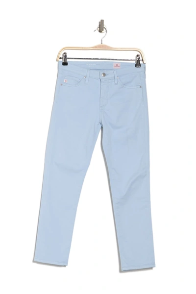 Ag Prima Cropped Jeans In 27 Years Panorama In Distilled Blue