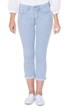 Nydj Chloe Cropped Tummy-control Jeans In Trella