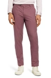 Ted Baker Penguin Classic Chino Pants In Dark Red
