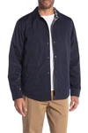 Union Denim Reversible Performance Jacket In True Navy