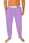 Aqs Super Soft Lounge Pants In Lavender