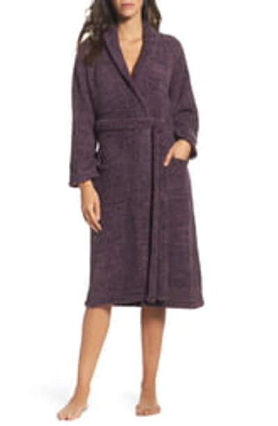 Barefoot Dreams ® Cozychic® Robe In Amethyst/ Plum Flint