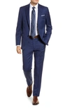PETER MILLAR FLYNN CLASSIC FIT CHECK WOOL SUIT,776287446779