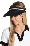 Nordstrom Rack Solid Visor In Black