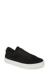 Allsaints Isha Platform Sneaker In Black Suede