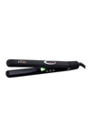 ARIA 1" BLACK INFRARED CERAMIC HAIR STRAIGHTENER / HAIR FLAT IRON,628949126034