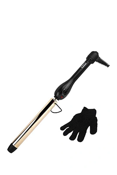 The Pro Pro Beauty Tools Professional Gold 1-1/4" Extra Long Barrel Curling Iron In Gold-black