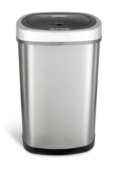 Ninestars Oval Hands-free Motion Sensor Trash Can