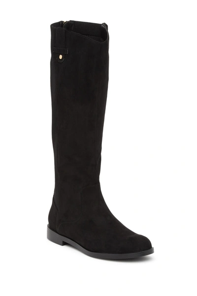 Kenneth Cole Reaction Soozie Stretch Tall Boot In Black