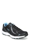 Ryka Dash 3 Womens Comfort Insole Athletic And Training Shoes In Black/meter/blue
