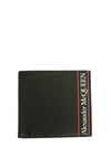 Alexander Mcqueen Bifold Wallet In Nero