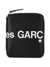 COMME DES GARÇONS COMME DES GARCONS WALLET LOGO WALLET,SA2100HLCOWHIDE1