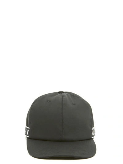 Givenchy 4g Side Strap Cap In Black