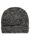 Dolce & Gabbana Chunky-knit Beanie In Bianconero