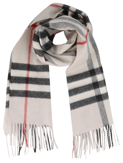 Burberry Scarf In Stone Check