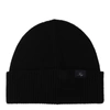FAY RIBBED WOOL HAT WITH LOGO PATCH,N7MF3413000TBSB999
