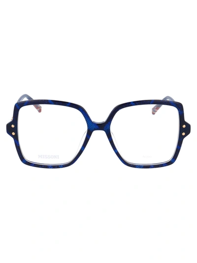 Missoni Mis 0005 Glasses In S6f Blue Pttr