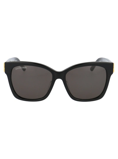 Balenciaga Bb0102sa Sunglasses In Black