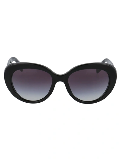 Burberry Rose Sunglasses In 30018g Black