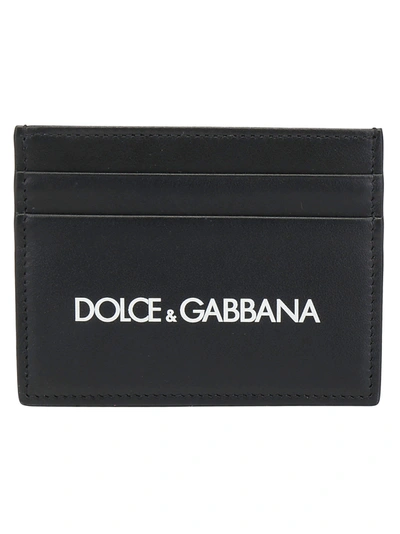 Dolce & Gabbana Card Holder In Nero