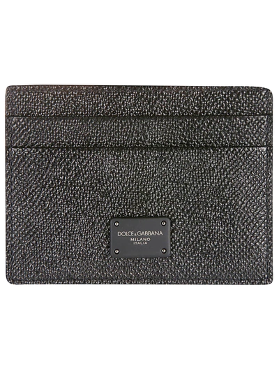 Dolce & Gabbana Dauphine Card Holder In Black