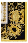 VERSACE FRAYED EDGES PRINTED SHAWL,IFO1401A236221 A7900