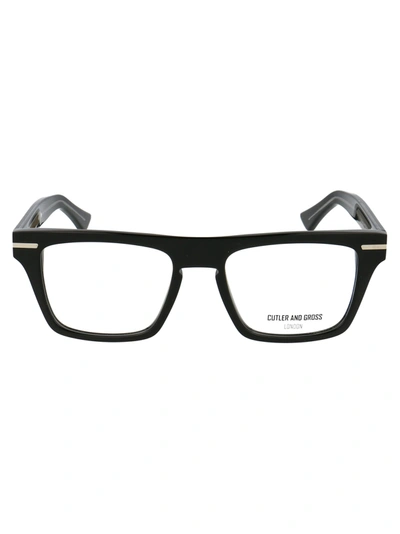 Cutler And Gross 1357-04 Glasses In 04 Opt Black Taxi