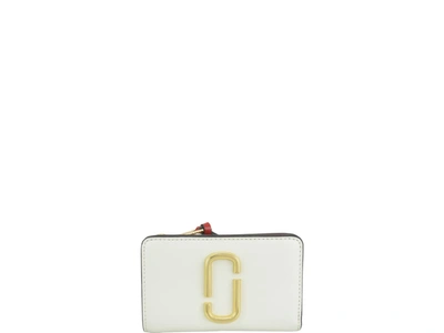 Marc Jacobs Snapshot Wallet In White