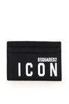 DSQUARED2 ICON PRINT CARD HOLDER,11695022