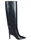 JIMMY CHOO SKINNED OVER-THE-KNEE BOOTS,MAVIS85CCL BLACK