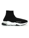 Balenciaga Contrast Logo Speed Sock Sneakers