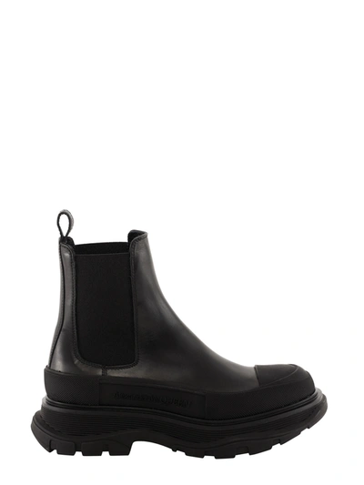 Alexander Mcqueen Boots In Nero