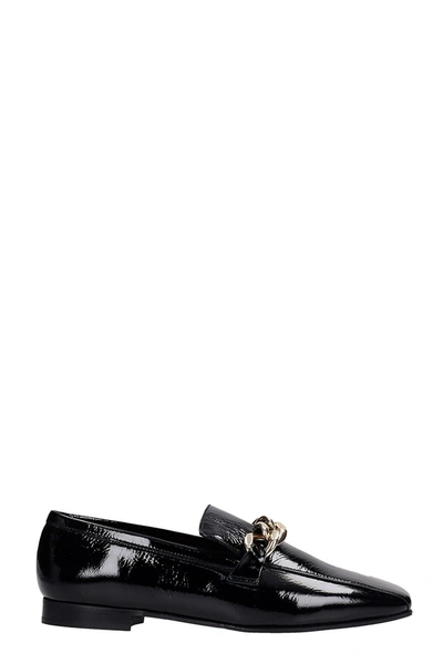 Fabio Rusconi Loafers In Black Patent Leather