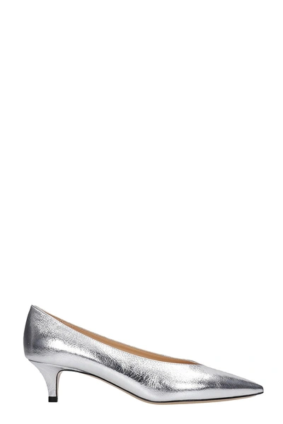 Fabio Rusconi Pumps In Silver Leather