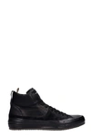OFFICINE CREATIVE MES 004 SNEAKERS IN BLACK LEATHER,11636219