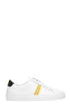 LOW BRAND ROLAND SNEAKERS IN WHITE LEATHER,11635957