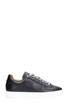 SEE BY CHLOÉ SNEAKERS IN BLACK LEATHER,11652114