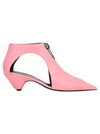 Stella Mccartney Zipit Ankle Boots In Pink