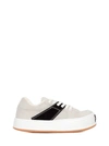 Palm Angels Logo-print Stripe-detail Sneakers In White