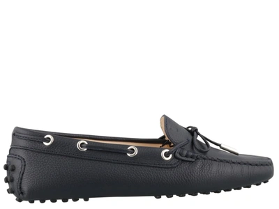 Tod's Gommino Loafers In Black
