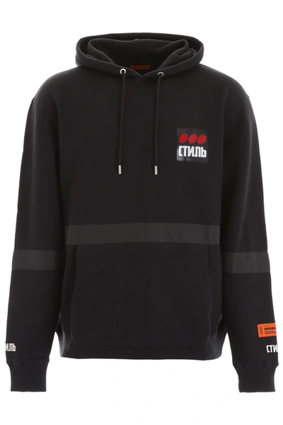 Heron Preston Fleece In Nero