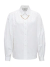 GIVENCHY BLOUSE WITH PUFFED SLEEVES,11464784