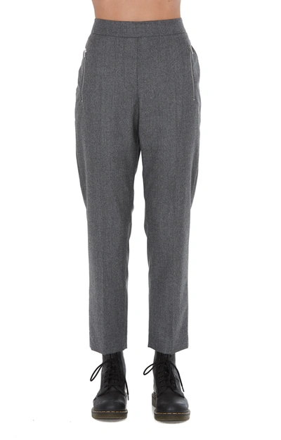 Stella Mccartney Women's Grey Wool Pants