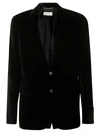 SAINT LAURENT SINGLE-BREASTED TWO-BUTTON BLAZER,11477023