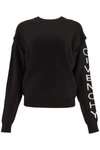GIVENCHY MICRO RIBBED jumper WITH LOGO,11480266
