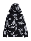 GIVENCHY ALL OVER LOGO HOODIE,11485065